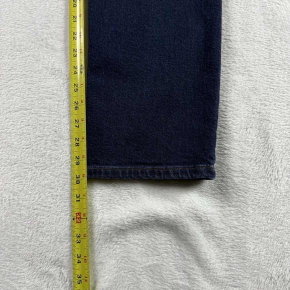 Mott & Bow Jeans Mens 34x30 Blue Slim Stretch Preppy Mid Rise Dark Wash Denim - Picture 15 of 16